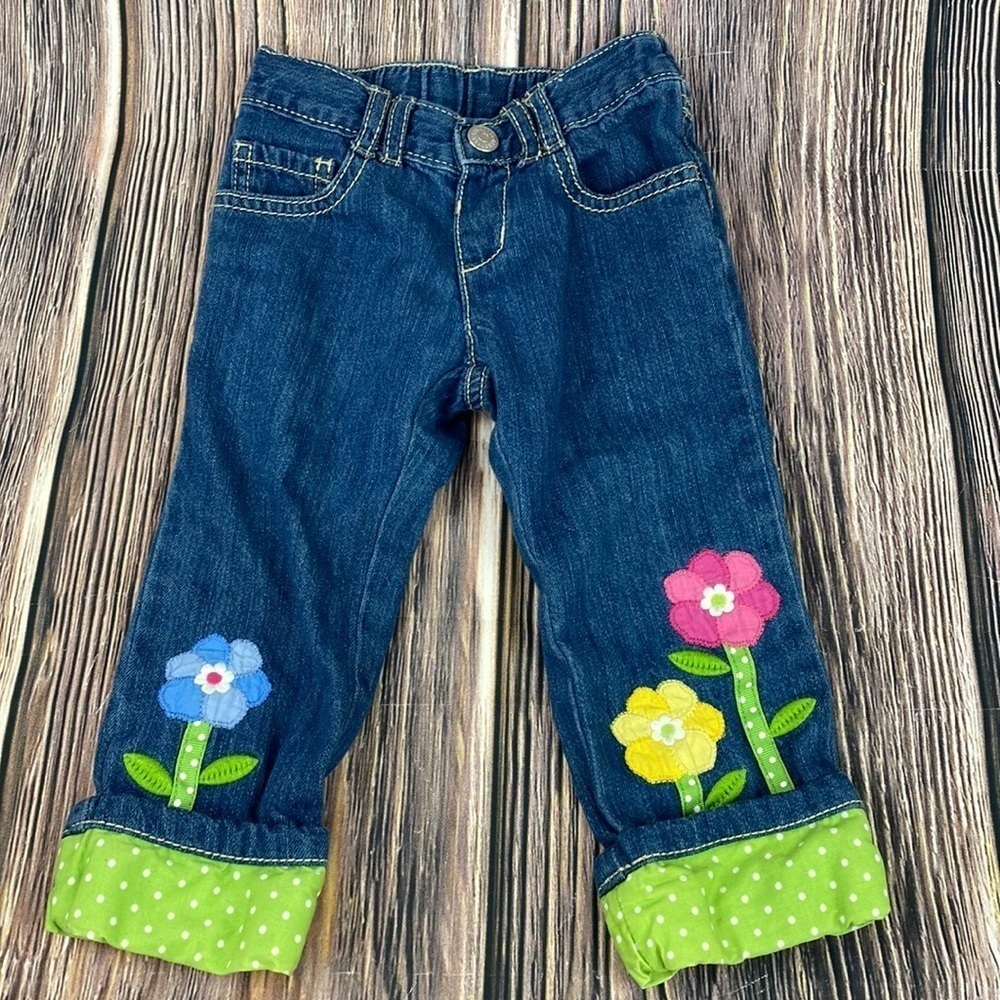 Gymboree Floral Jeans- 18 month
